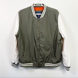 American Eagle Bomber Letterman Jacket XXL